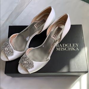 Badgley Mischka Petrina Peep Toe d’Orsay Pump.